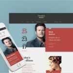 Musiker Homepage Vorlage Elegant Website Vorlage Für Berühmte Personen