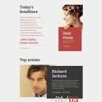 Musiker Homepage Vorlage Schönste Website Vorlage Für Berühmte Personen