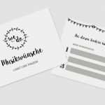 Musikwunschkarten Vorlage Erstaunlich so sorgt Ihr Für Stimmung An Eurer Hochzeit Diy