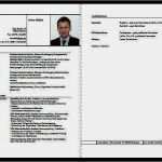Muster Vorlage Lebenslauf Elegant Lebenslauf Muster Als Vorlage