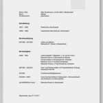Muster Vorlage Lebenslauf Word Neu Vordruck Lebenslauf Word Lebenslauf Beispiel