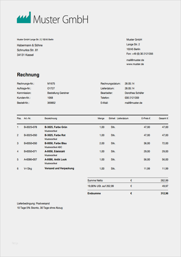 Musterrechnung Kleinunternehmer Word Vorlage Erstaunlich Rechnungsvorlage Word Rechnungsmuster I Weclapp