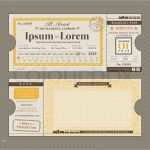Mystery Shopping Fragebogen Vorlage Inspiration Vector Train Ticket Wedding Invitation Design Template