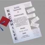 Nachhilfe Flyer Vorlage Schön Nachhilfe Flyer Vorlage Luxus Vorlage Für Nachhilfe Geben