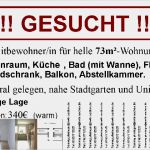 Nachmieter Gesucht Anzeige Vorlage Gut Wg Aachen Zentrum Rochusstrasse 62 Studenten Wohnung