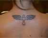 Nacken Tattoos Männer Vorlagen Neu Tattoovorlage Kreuz Mit Flügeln Im Nacken