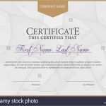 Nageldesign Zertifikat Vorlage Süß Zertifikat Vorlage Diplom Währung Grenze Vektor Abbildung