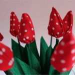 Nähen Vorlagen Gut Tulpen Aus Stoff Nähen Handmade Kultur