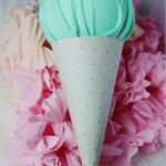 Nähmaschine Basteln Vorlage Neu sommerdeko Selber Machen Bunte Idee Mit Eistüten Für