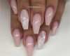 Nail Art Design Vorlagen Schön Frosted Pink & Himalaya Stone Nail Art
