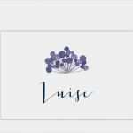 Namenskärtchen Hochzeit Vorlage Genial Ausgefallene Namenskärtchen Für Hochzeit Blumen