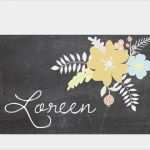 Namenskärtchen Hochzeit Vorlage Hübsch Vintage Namenskärtchen Für Hochzeit