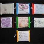 Namenskärtchen Hochzeit Vorlage Neu 75 X Gastgeschenk Personalisiert Schokolade Hochzeit