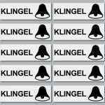 Namensschild Klingel Vorlage Erstaunlich 10 Stück Aufkleber Hinweis Klingel Namensschild