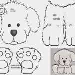 Namensschilder Basteln Vorlagen Best Of Doggie Pattern Basteln Pinterest