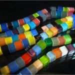 Namensschilder Tischaufsteller Vorlage Angenehm 60 Katzenauge Perlen WÜrfel 6mm Mehrfarbig Glas Kette