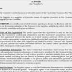 Nda Vorlage Englisch Einzigartig Elegant Non Disclosure Agreement Template Word