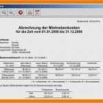 Nebenkostenabrechnung Vorlage Gratis Beste 14 Nebenkostenabrechnung Vordruck Kostenlos