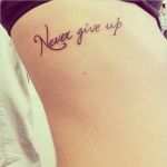Never Give Up Tattoo Vorlagen Best Of 63 Ideias De Frases Para Tatuar Tattoos