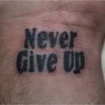 Never Give Up Tattoo Vorlagen Elegant Never Give Up Tattoo by Sasan Ghods On Deviantart