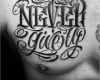 Never Give Up Tattoo Vorlagen Großartig 60 Never Give Up Tattoos for Men Phrase Design Ideas