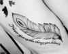 Never Give Up Tattoo Vorlagen Luxus Small Feather Tattoos with Quotes Quotesgram