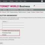 Newsletter Muster Vorlage Angenehm E Mail Adressen Generieren &amp; Newsletter Verteiler Ausbauen