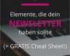 Newsletter Schreiben Vorlage Bewundernswert 8 Elemente Dein Newsletter Haben sollte