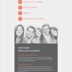 Newsletter Vorlage HTML Elegant Newsletter Vorlage Für Sprachschule