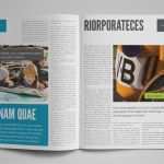 Newsletter Vorlage Indesign Inspiration Indesign Newsletter Template Magazine Templates On