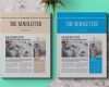 Newsletter Vorlage Indesign Wunderbar Business Newsletter Template