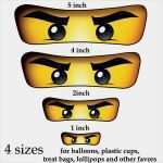 Ninjago Augen Vorlage Best Of Antifaz De Ninjago Party Ideas Pinterest