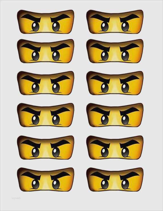 Ninjago Eyes Printables Free Printable World Holiday