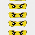 Ninjago Augen Vorlage Luxus Ninjago Einladungskarten Zum Kindergeburtstag Oder Party