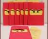 Ninjago Einladung Vorlage Fabelhaft Invitations Card Birthday Ninjago Party