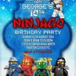 Ninjago Einladung Vorlage Luxus Geburtstagseinladungen Zum Ausdrucken