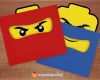 Ninjago Einladung Vorlage Wunderbar Ninjago Einladungskarten Zum Ausdrucken Geburtstag Einladung