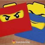 Ninjago Einladung Vorlage Wunderbar Ninjago Einladungskarten Zum Ausdrucken Geburtstag Einladung