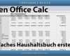 No Show Rechnung Vorlage Genial Eigenes Haushaltsbuch Erstellen Ganz Leicht Open Fice