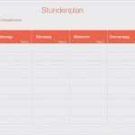 Notfall Und Alarmplan Vorlage Word Cool Stundenplan Vorlage Word Luxury the 77 Best Excel Vorlagen