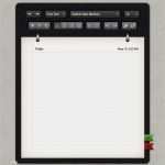 Notizblock Vorlage Fabelhaft Klassische Notizbuch Vorlage Mit Text Optionen Psd