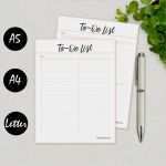 Notizblock Vorlage Pdf Schönste to Do Liste Zum Ausdrucken Notizblock Um Planer Einsätze