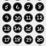 Numbers Vorlagen Zeiterfassung Kostenlos Schön Diy Freebies Adventskalenderzahlen Zum Download