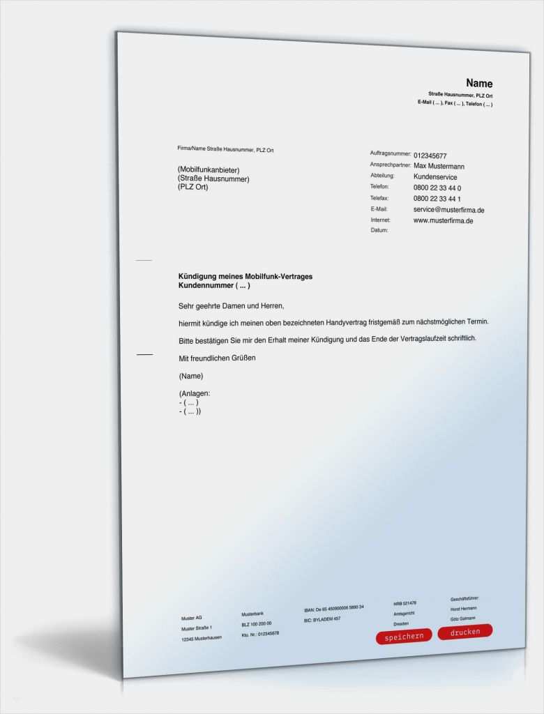 O2 Handyvertrag Kündigung Vorlage Pdf Elegant Kündigung Handyvertrag Fristgemäß