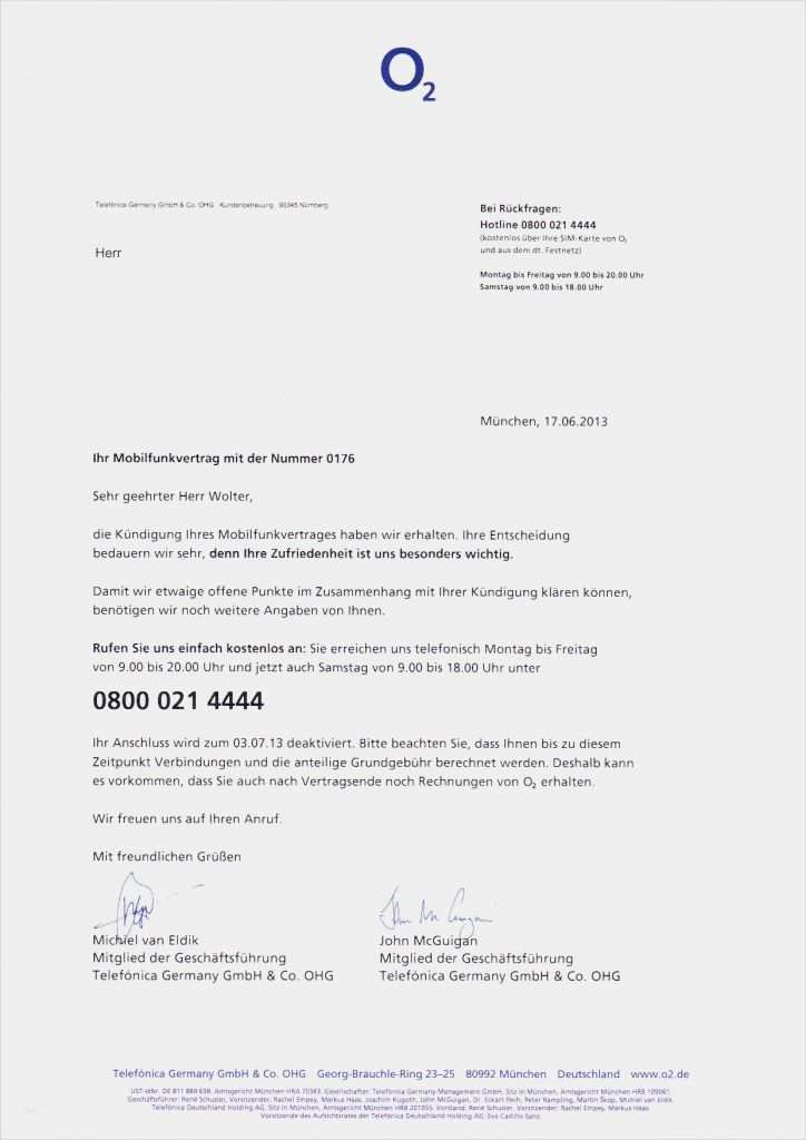 O2 Kündigung Vorlage Fax Best Of Inspirierend Dsl O2 De Rechnung