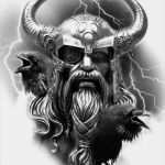 Odins Raben Tattoo Vorlagen Einzigartig I Want A Tattoo … Viking