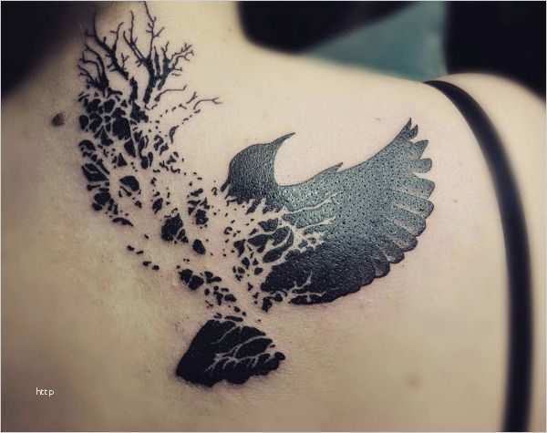 Odins Raben Tattoo Vorlagen Schön 20 Sehr Schöne Raben Tattoos Steht