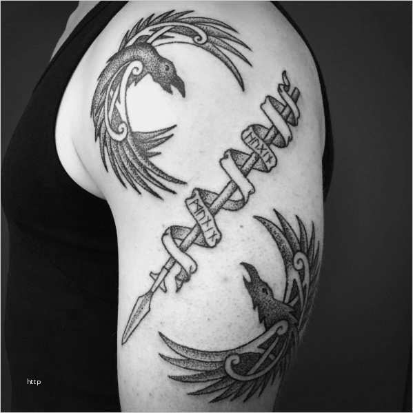 Odins Raben Tattoo Vorlagen Schön 60 Odin’s Ravens Tattoo Designs for