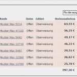 Offene Posten Liste Vorlage Cool Express Brötchen Der Brötchen Liefer Nst Auch In Ihrer