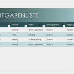 Office 365 Vorlagen Bewundernswert Einfache Aufgabenliste